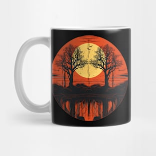 Spooky Halloween - Haunted Forest - Eerie Art - "Witching Swamps" Mug